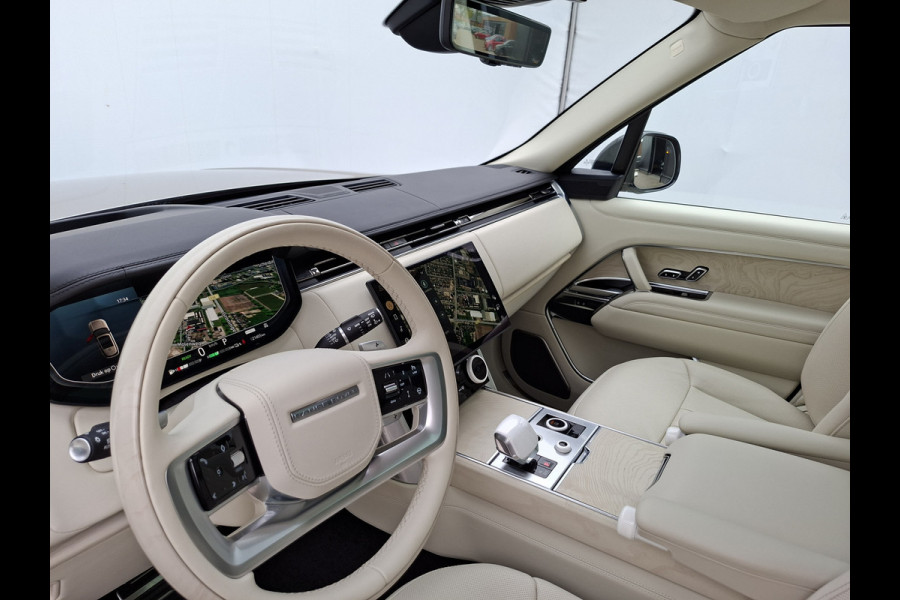 Land Rover Range Rover P510e SV PHEV 4WS 4xMassage Chauffeurspakket Signature Trekhaak Zonsondergang Goud Meridian