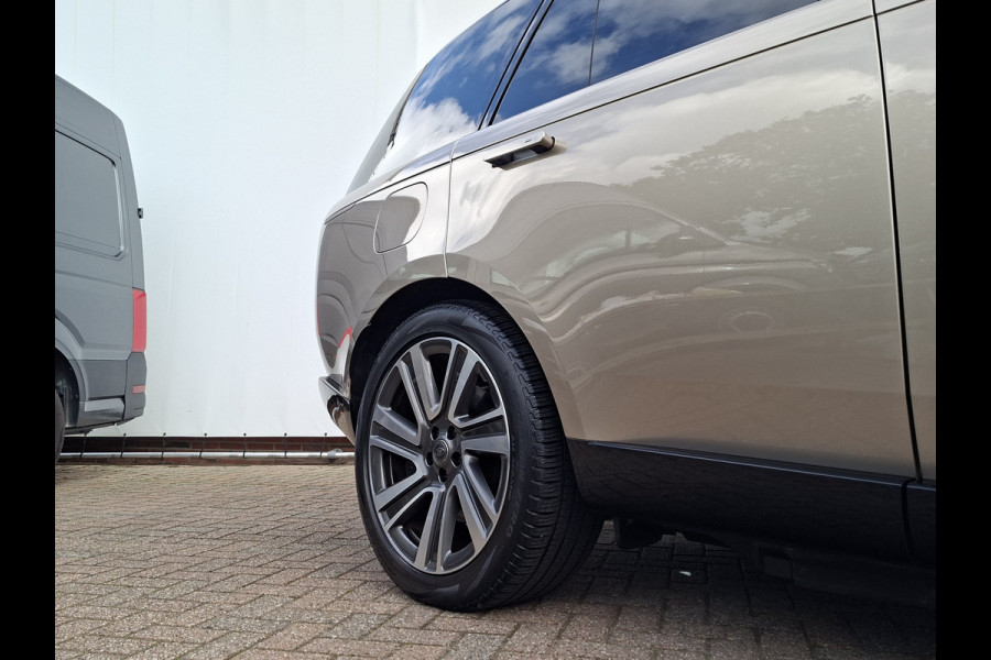 Land Rover Range Rover P510e SV PHEV 4WS 4xMassage Chauffeurspakket Signature Trekhaak Zonsondergang Goud Meridian