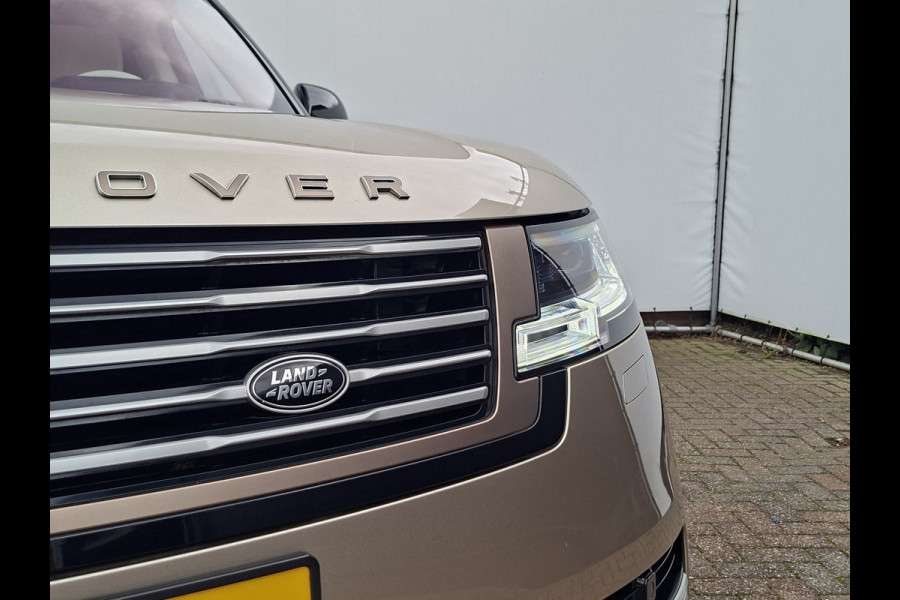 Land Rover Range Rover P510e SV PHEV 4WS 4xMassage Chauffeurspakket Signature Trekhaak Zonsondergang Goud Meridian