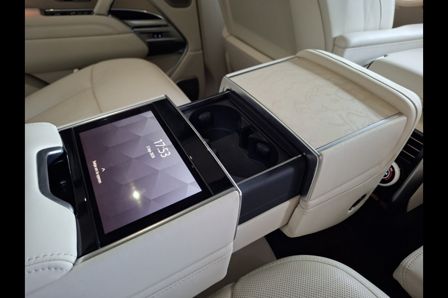 Land Rover Range Rover P510e SV PHEV 4WS 4xMassage Chauffeurspakket Signature Trekhaak Zonsondergang Goud Meridian