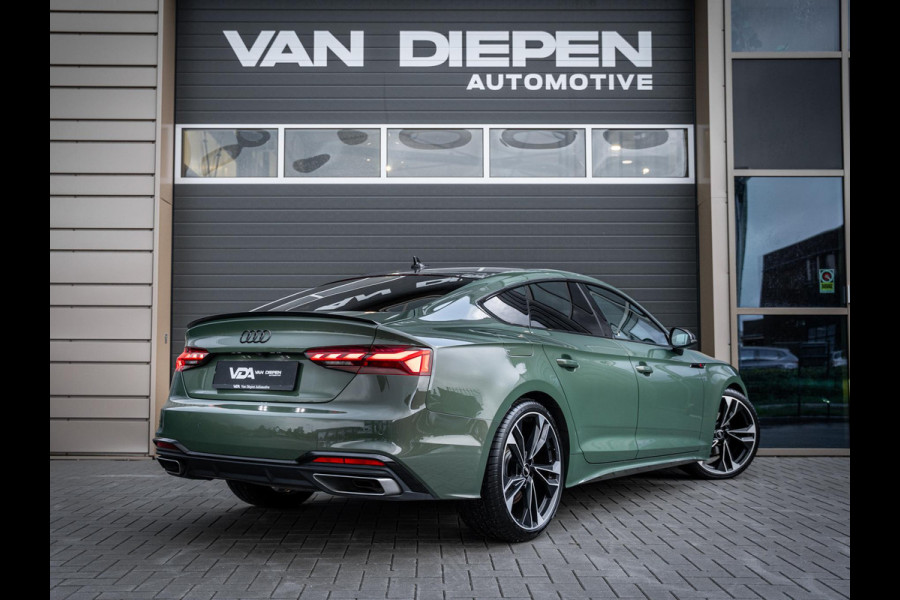 Audi A5 Sportback 40 TFSI S edition 3xS-Line - DistrictGreen l B&O l Camera l Matrix