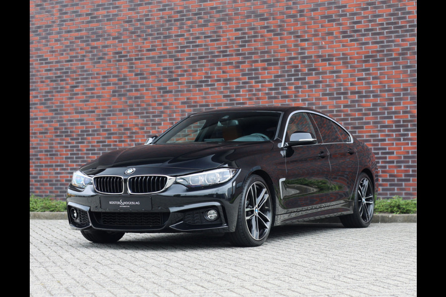 BMW 4 Serie Gran Coupé 430i High Executive | M Sport - Cognac Dakota leder