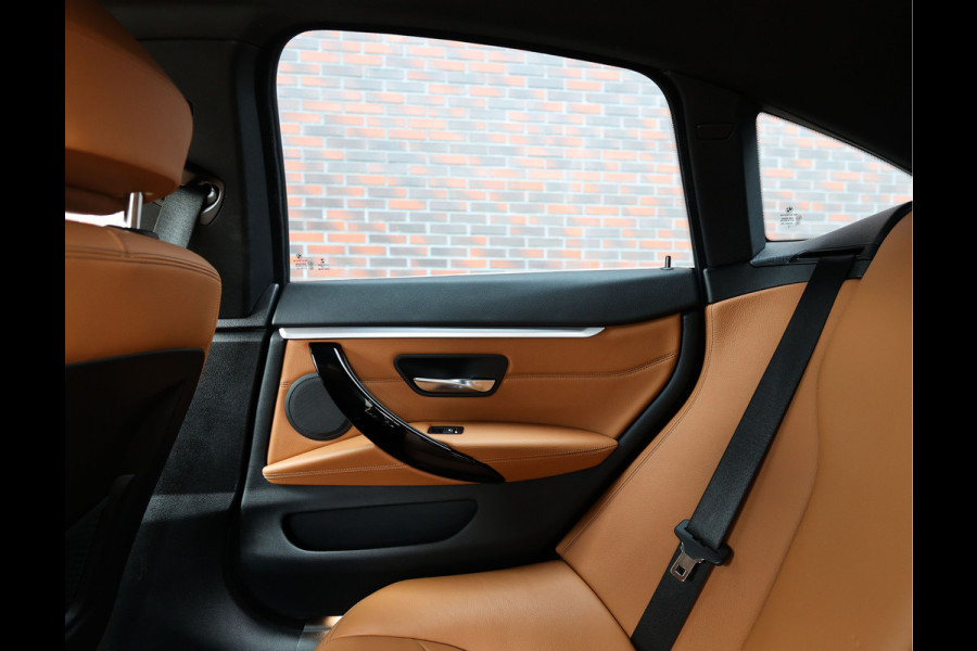 BMW 4 Serie Gran Coupé 430i High Executive | M Sport - Cognac Dakota leder