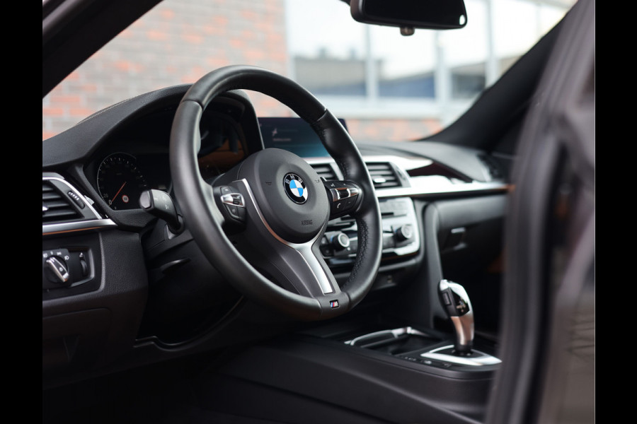 BMW 4 Serie Gran Coupé 430i High Executive | M Sport - Cognac Dakota leder
