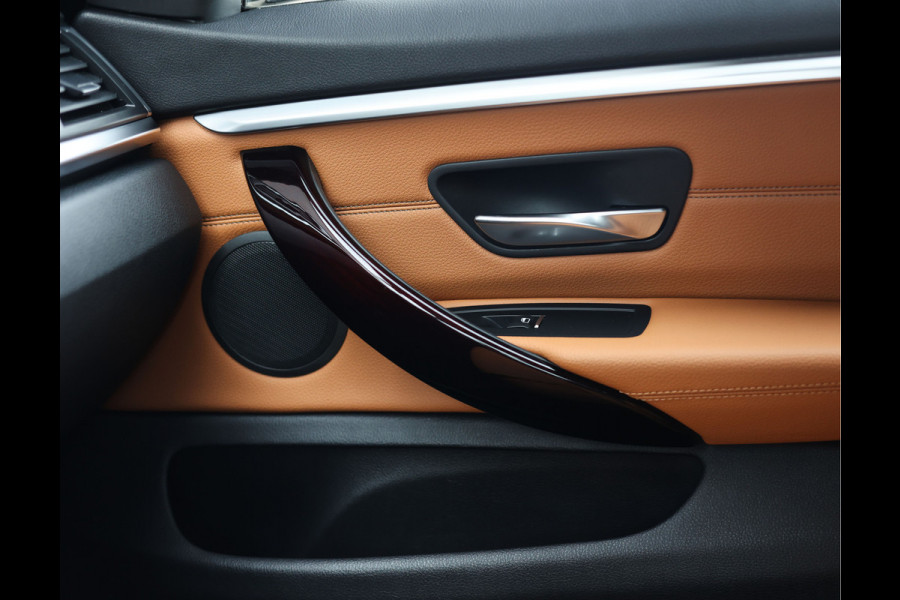 BMW 4 Serie Gran Coupé 430i High Executive | M Sport - Cognac Dakota leder