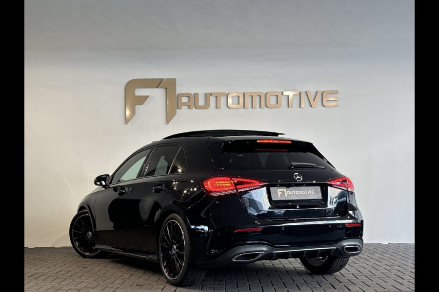 Mercedes-Benz A-Klasse 180 AMG Pano|Burmester|Sfeer|Camera|Dodehoek