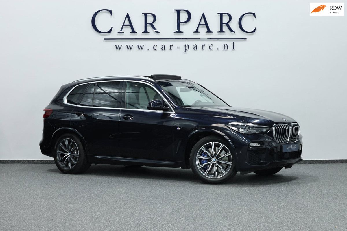 BMW X5 XDrive45e M-sport LED/VIRTUAL/SFEER/LUCHT/PANO/LEER+S.VERWARMING+MEMORY/20" LMV/360 CAM/ACC/ECC/12 MND GARANTIE!