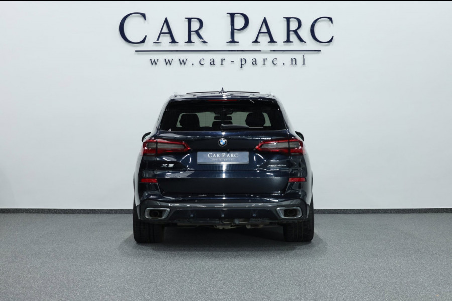 BMW X5 XDrive45e M-sport LED/VIRTUAL/SFEER/LUCHT/PANO/LEER+S.VERWARMING+MEMORY/20" LMV/360 CAM/ACC/ECC/12 MND GARANTIE!