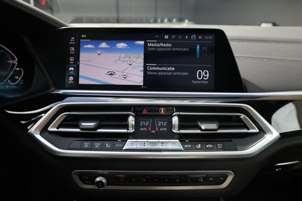 BMW X5 XDrive45e M-sport LED/VIRTUAL/SFEER/LUCHT/PANO/LEER+S.VERWARMING+MEMORY/20" LMV/360 CAM/ACC/ECC/12 MND GARANTIE!