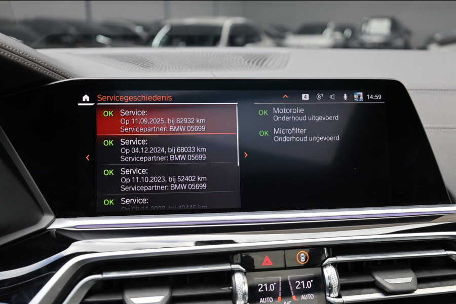 BMW X5 XDrive45e M-sport LED/VIRTUAL/SFEER/LUCHT/PANO/LEER+S.VERWARMING+MEMORY/20" LMV/360 CAM/ACC/ECC/12 MND GARANTIE!