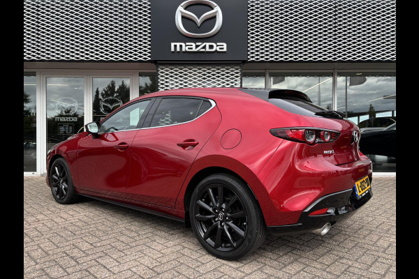 Mazda 3 2.0 e-SkyActiv-X M Hybrid 186 Luxury AFNEEMBARE TREKHAAK | BOSE | LEDER |