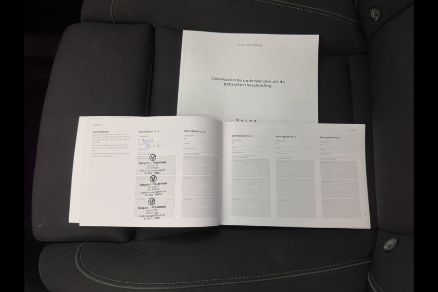 Volvo XC40 Recharge Pro [3-Fase-11kW] {SoH-94%} (INCL.BTW) Aut. *PANO | MEMORY-PACK | HARMAN/KARDON | ADAPTIVE-CRUISE | DIGI-COCKPIT | BLIND-SPOT | NAVI-FULLMAP | CAMERA | ECC | PDC | KEYLESS | HEATED-SPORTSEATS | 20''ALU*