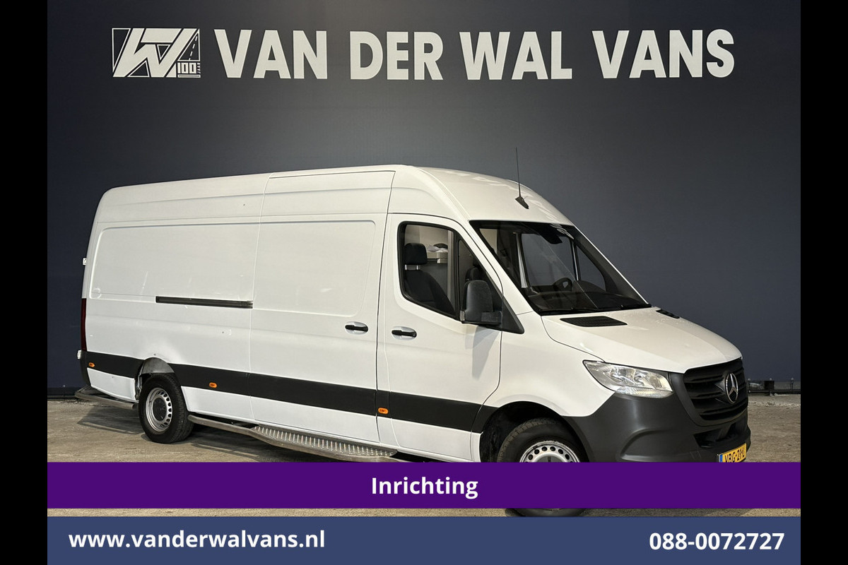 Mercedes-Benz Sprinter 311 CDI Automaat L3H2 *PostNL inrichting* Euro6 Airco | Camera | Schappen Doorloopdeur, 270 Gr. achterdeuren, Sidebars