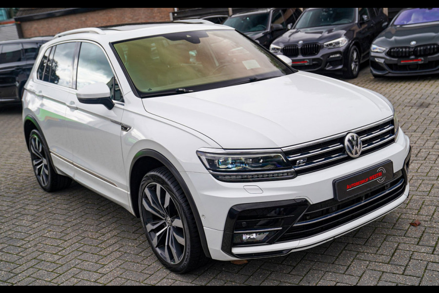 Volkswagen Tiguan 2.0 TSI 4Motion Highline R-Line | 230PK | Panorama | Dynaudio | 360 cam | Head up | Trekhaak | Luxe leder | LED