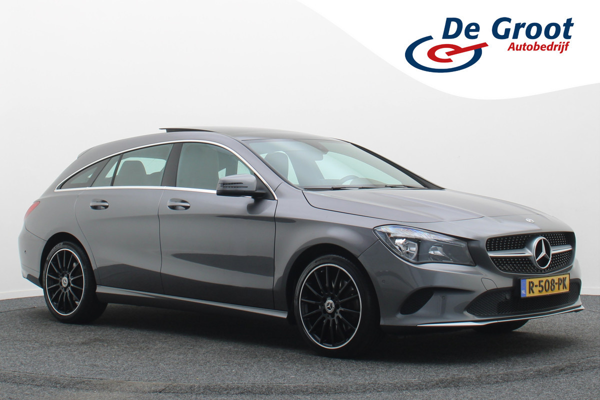 Mercedes-Benz CLA-Klasse Shooting Brake 250 Airco, Pano, Leer, Navi, PDC, Sportstoelen, Trekhaak, 18"