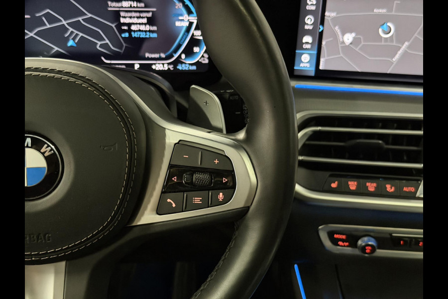 BMW X5 xDrive45e High Executive M-Sport | Luchtvering | Adapt. cruise | Open dak | Trekhaak | Laser | 360 Camera | Memory | Harman/Kardon