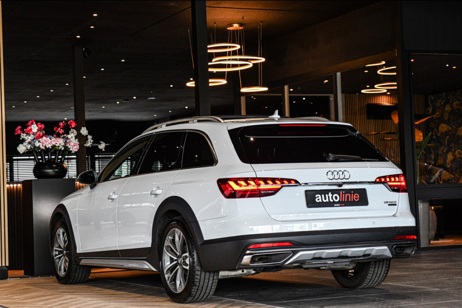 Audi A4 Allroad quattro 45 TFSI, Trekhaak, Pano, Matrix, B&O, Memory, Keyless, Leder, Dodeh, Ambiente!
