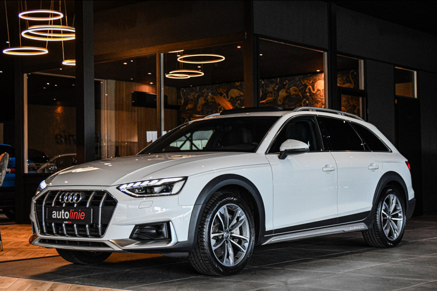 Audi A4 Allroad quattro 45 TFSI, Trekhaak, Pano, Matrix, B&O, Memory, Keyless, Leder, Dodeh, Ambiente!