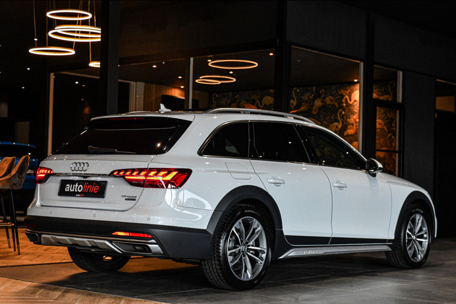 Audi A4 Allroad quattro 45 TFSI, Trekhaak, Pano, Matrix, B&O, Memory, Keyless, Leder, Dodeh, Ambiente!