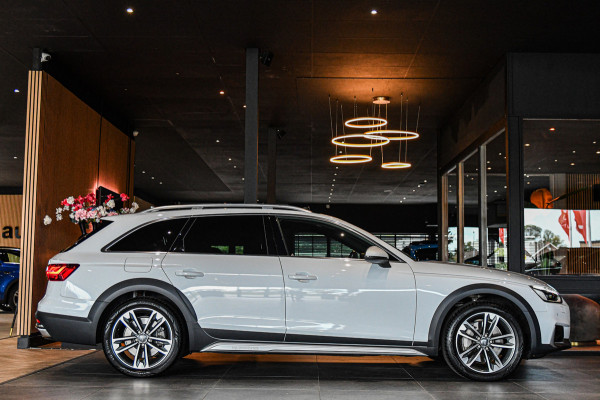 Audi A4 Allroad quattro 45 TFSI, Trekhaak, Pano, Matrix, B&O, Memory, Keyless, Leder, Dodeh, Ambiente!