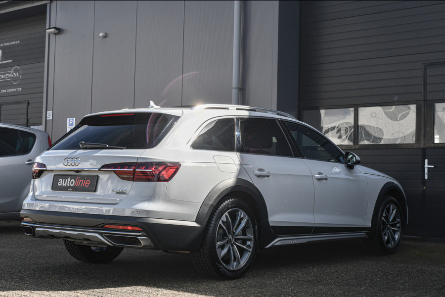 Audi A4 Allroad quattro 45 TFSI, Trekhaak, Pano, Matrix, B&O, Memory, Keyless, Leder, Dodeh, Ambiente!