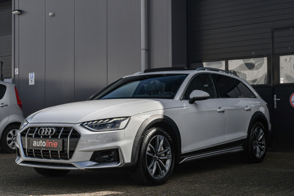 Audi A4 Allroad quattro 45 TFSI, Trekhaak, Pano, Matrix, B&O, Memory, Keyless, Leder, Dodeh, Ambiente!
