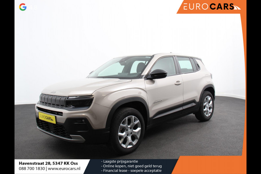 Jeep Avenger 1.2 e-Hybrid Altitude Automaat Climate control Adaptieve cruise control Led Achteruitrijcamera Parkeersensoren achter Lichtmetalen velgen Apple Carplay/ Android Auto