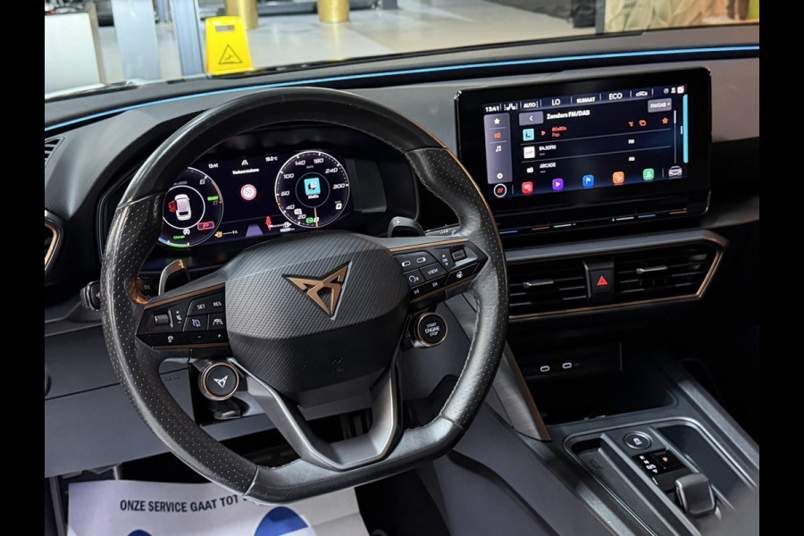 CUPRA Leon Sportstourer 1.4 e-Hybrid VZ Copper Edition Garantie ACC|Lane|Sfeerverlichting|Pano|Camera|ACC|CarPlay|Leder Rijklaar