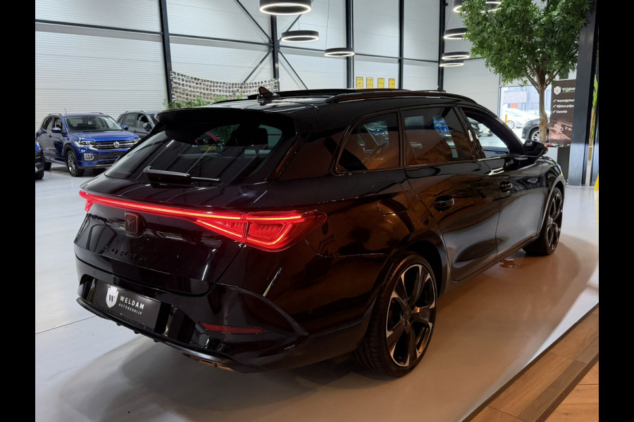 CUPRA Leon Sportstourer 1.4 e-Hybrid VZ Copper Edition Garantie ACC|Lane|Sfeerverlichting|Pano|Camera|ACC|CarPlay|Leder Rijklaar