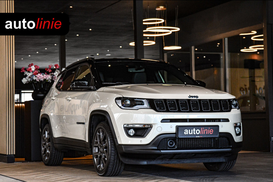 Jeep Compass 4xe 240 Plug-in Hybrid Electric S, Leder, Memory, Camera, Stoelvent, Alpine, Keyless!
