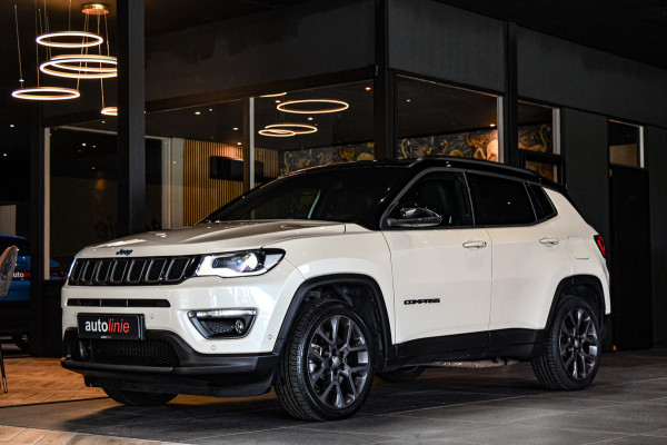 Jeep Compass 4xe 240 Plug-in Hybrid Electric S, Leder, Memory, Camera, Stoelvent, Alpine, Keyless!