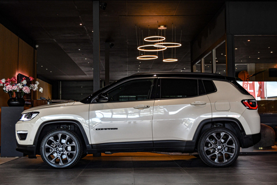 Jeep Compass 4xe 240 Plug-in Hybrid Electric S, Leder, Memory, Camera, Stoelvent, Alpine, Keyless!