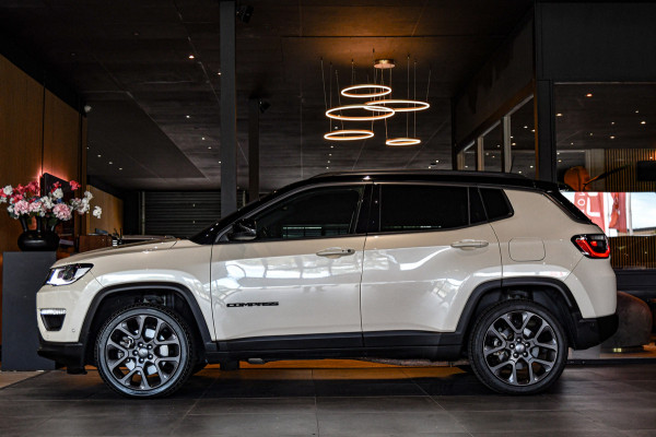Jeep Compass 4xe 240 Plug-in Hybrid Electric S, Leder, Memory, Camera, Stoelvent, Alpine, Keyless!