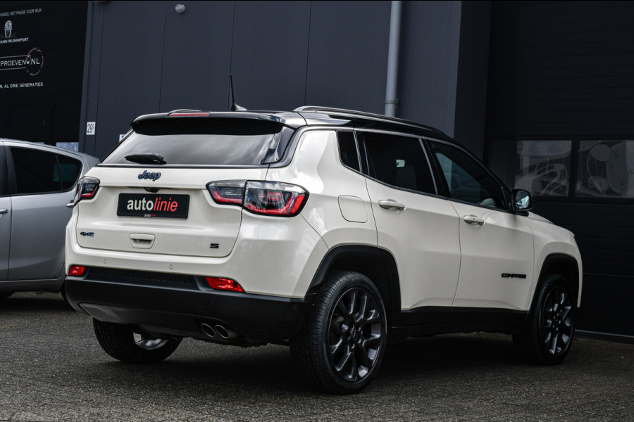 Jeep Compass 4xe 240 Plug-in Hybrid Electric S, Leder, Memory, Camera, Stoelvent, Alpine, Keyless!