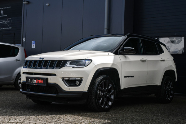 Jeep Compass 4xe 240 Plug-in Hybrid Electric S, Leder, Memory, Camera, Stoelvent, Alpine, Keyless!