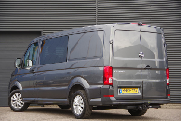 Volkswagen Crafter 2.0 TDI L3H2(L2H1) 177PK AUT. DC-6P, CAMERA, TREKHAAK, CRUISE, CARPLAY, AIRCO, PARKEERSENSOREN, DUBBELE CABINE, DUBBEL CABINE, N