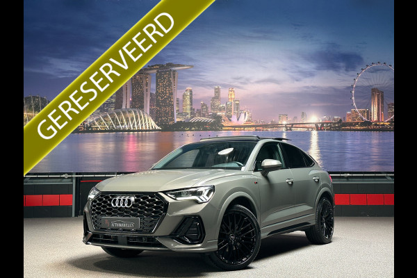 Audi Q3 Sportback 35 TFSI 3x S-Line Sfeerlicht|Keyless|camera|Panorama|Elektr.Klep