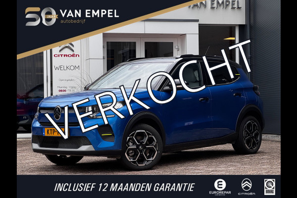Citroën ë-C3 Max 113pk 44 kWh | 3-Fase | Camera | Navigatie | Climate control | Draadloze Carplay / Android Auto |