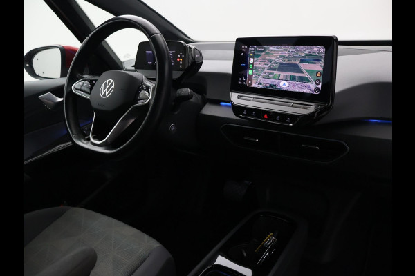 Volkswagen ID.3 PRO 58 KWH + SFEERVERLICHTING | HEAD-UP | ADAPTIVE CRUISE | 18 INCH | STOELVERW. | CARPLAY