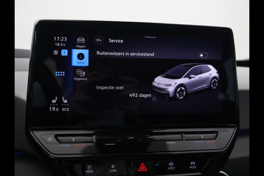 Volkswagen ID.3 PRO 58 KWH + SFEERVERLICHTING | HEAD-UP | ADAPTIVE CRUISE | 18 INCH | STOELVERW. | CARPLAY