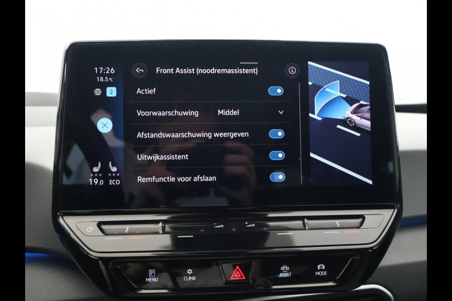 Volkswagen ID.3 PRO 58 KWH + SFEERVERLICHTING | HEAD-UP | ADAPTIVE CRUISE | 18 INCH | STOELVERW. | CARPLAY