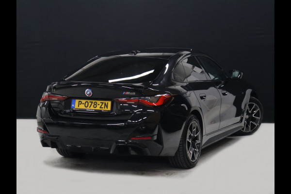 BMW i4 M50 High Executive 84 kWh [SCHUIFKANTELDAK, HARMAN/KARDON, APPLE CARPLAY, ANDROID, CRUISE CONTROL, STOELVERWARMING, MEMORY SEATS, HEAD UP DISPLAY,  DIGITAL DASH, CAMERA, PDC 360, LEDER, SFEERVERLICHTING, ELEKTRISCHE A