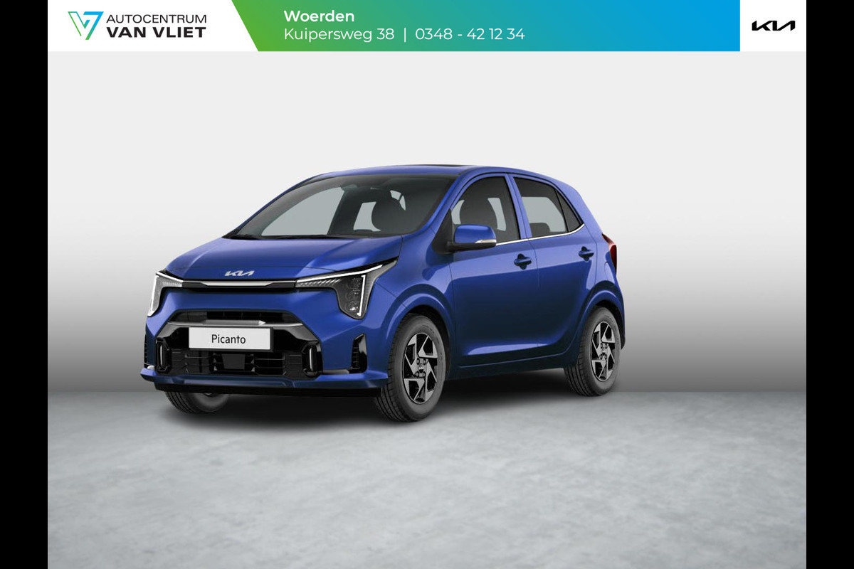 Kia Picanto 1.0 GDi GT-Line | Actieprijs* | Navi. | Clima. | Adapt. Cruise. | Stoel&Stuur Verwarming | GT-Line Bekleding