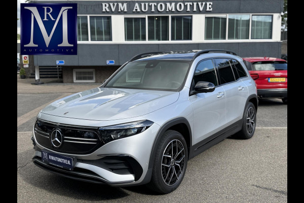 Mercedes-Benz EQB 300 4MATIC AMG Line 7p. 67 kWh | SOH 98% | NIGHT PAKKET | 360 CAMERA| 7 PERSOONS | RIJKLAAR + 12 MND BOVAG GARANTIE | STOEL VERWARMING | DODE HOEK |