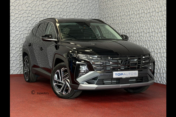 Hyundai Tucson NW AUTO 1.6 T-GDI PHEV N-LINE LEER 360.CAMERA ELEK.KLEP ELEK.STOEL/GEHEUGEN VERWARMD/KOELING SUBWFR 19"LMV ZWARTE HEMEL STUURVER PLUG IN HYBRIDE