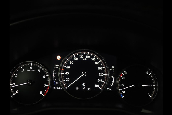 Mazda CX-30 2.0 e-SkyActiv-X M Hybrid Luxury | Leder | Stuur/stoel verwarming | Adaptive cruise | Head-up | 360 camera | Park assist | BOSE sound | Carplay | Elektrische achterklep