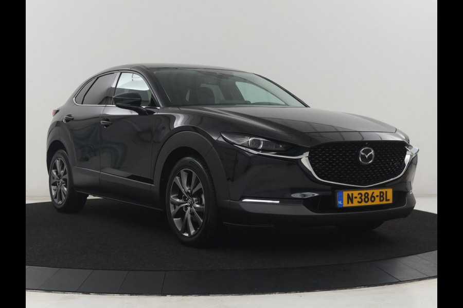 Mazda CX-30 2.0 e-SkyActiv-X M Hybrid Luxury | Leder | Stuur/stoel verwarming | Adaptive cruise | Head-up | 360 camera | Park assist | BOSE sound | Carplay | Elektrische achterklep