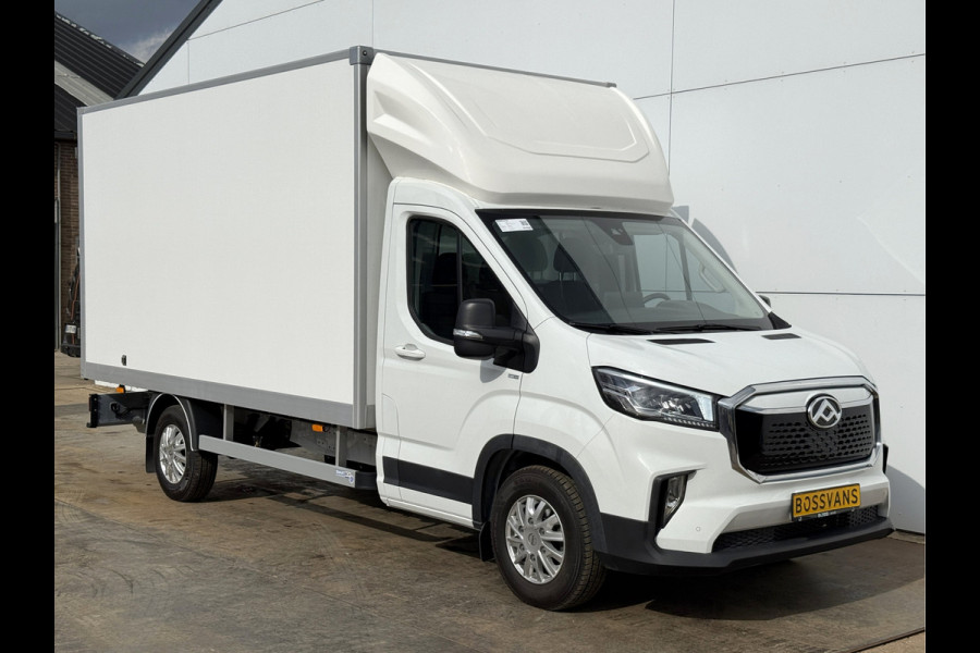 Maxus eDeliver 9 65kWh 204PK Elektrisch! 171km WLTP Elektrische Bakwagen Achterdeuren Airco ACC Carplay Camera Parkeersensoren Voor Meubelbak Koffer