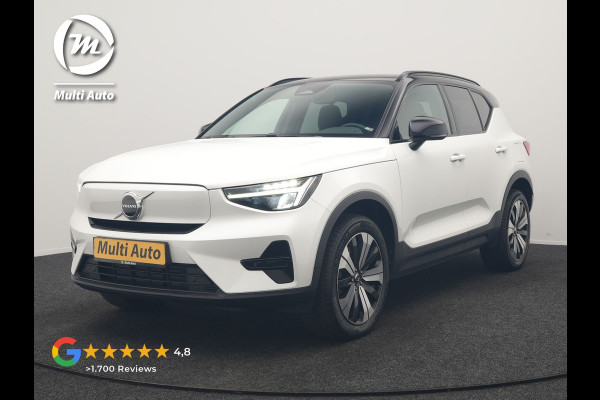 Volvo XC40 Recharge Plus 70 kWh 231pk Dealer O.H | Trekhaak Af Fabriek | Warmtepomp | Adaptive Cruise | Camera | Sportstoelen & Stuur Verwarmd | Google Assistent | Pilot Assist | Apple Carplay | Virutal Cockpit | DAB | 19"L.M