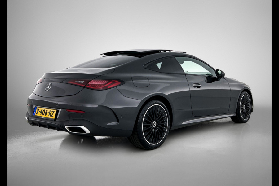 Mercedes-Benz CLE Coupé Hybride 200 AMG Nightpakket | Panoramadak | Burmester® | Head-up | Alarm | Memory | 360° Camera | Dode Hoek Ass | Inclusief 24 maanden Mercedes-Benz Certified garantie voor Europa. garage-sale